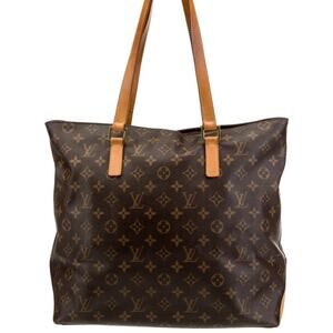 Louis Vuitton Monogram Cabas Mezzo Tote Bag